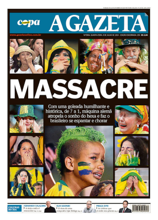 Illustration for article titled Today's Brazilian Newspaper Covers Are Pure Sadness